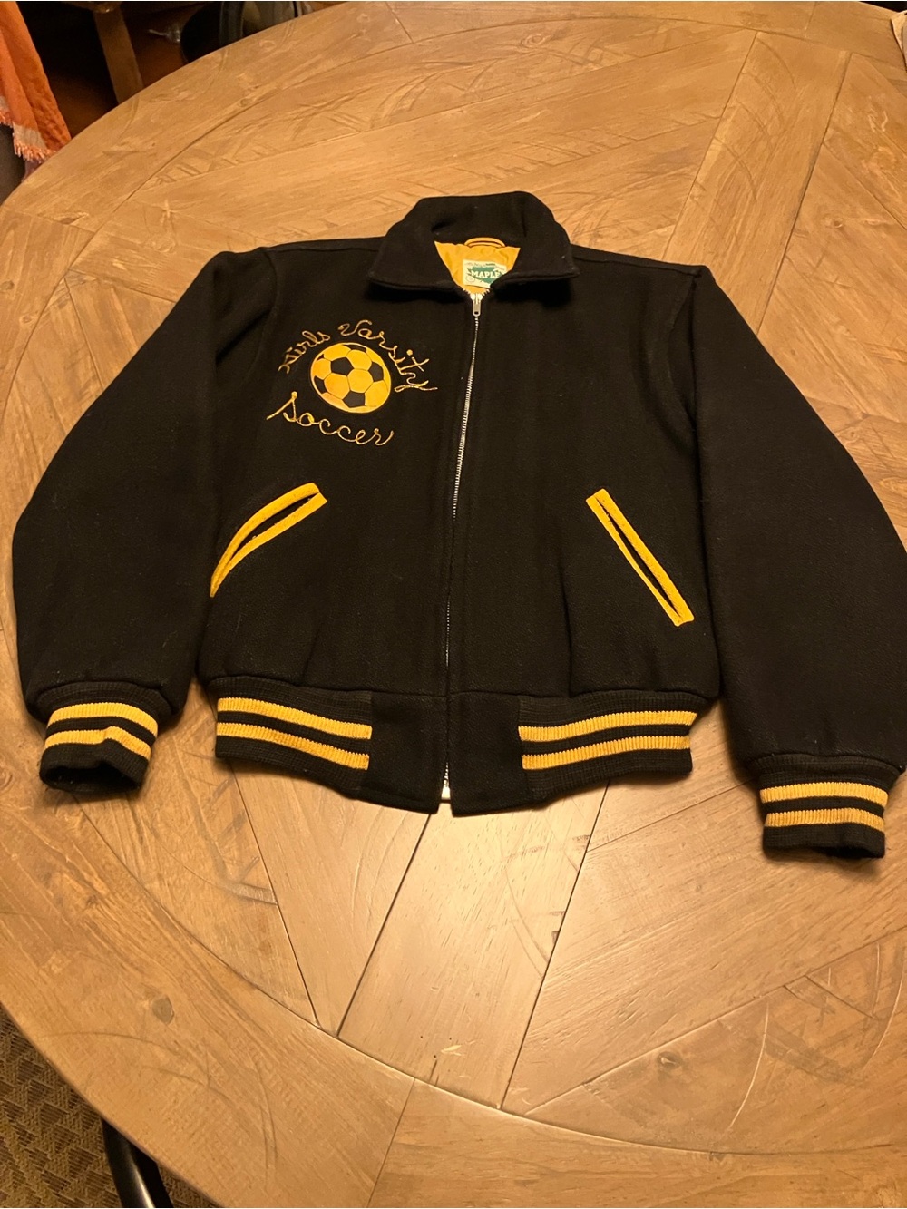 True Vintage Ladies Wool Varsity Jacket